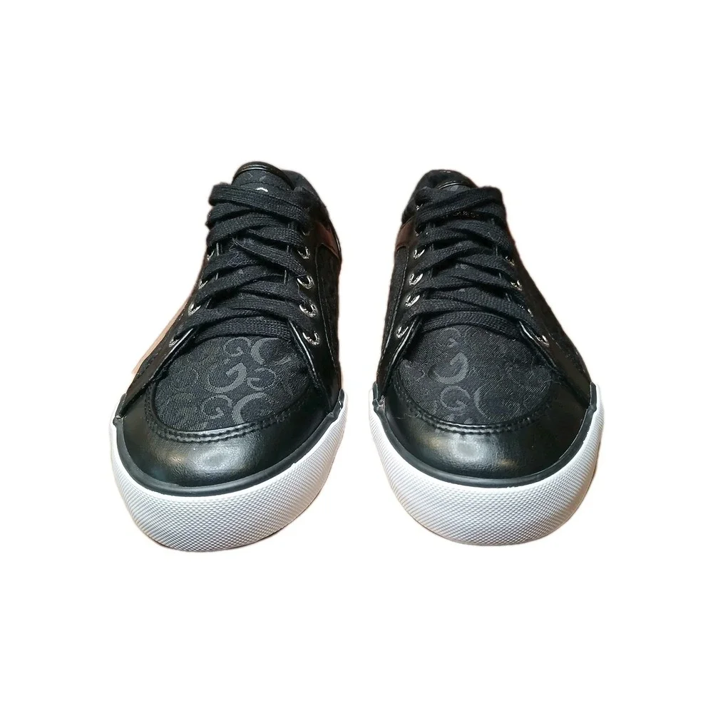 GUESS Black Sneakers Sz 10 M WOMEN'S‎ LOW TOP SHOES #1241